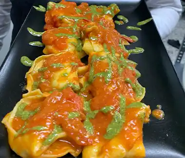 Lobster-stuffed Agnolotti